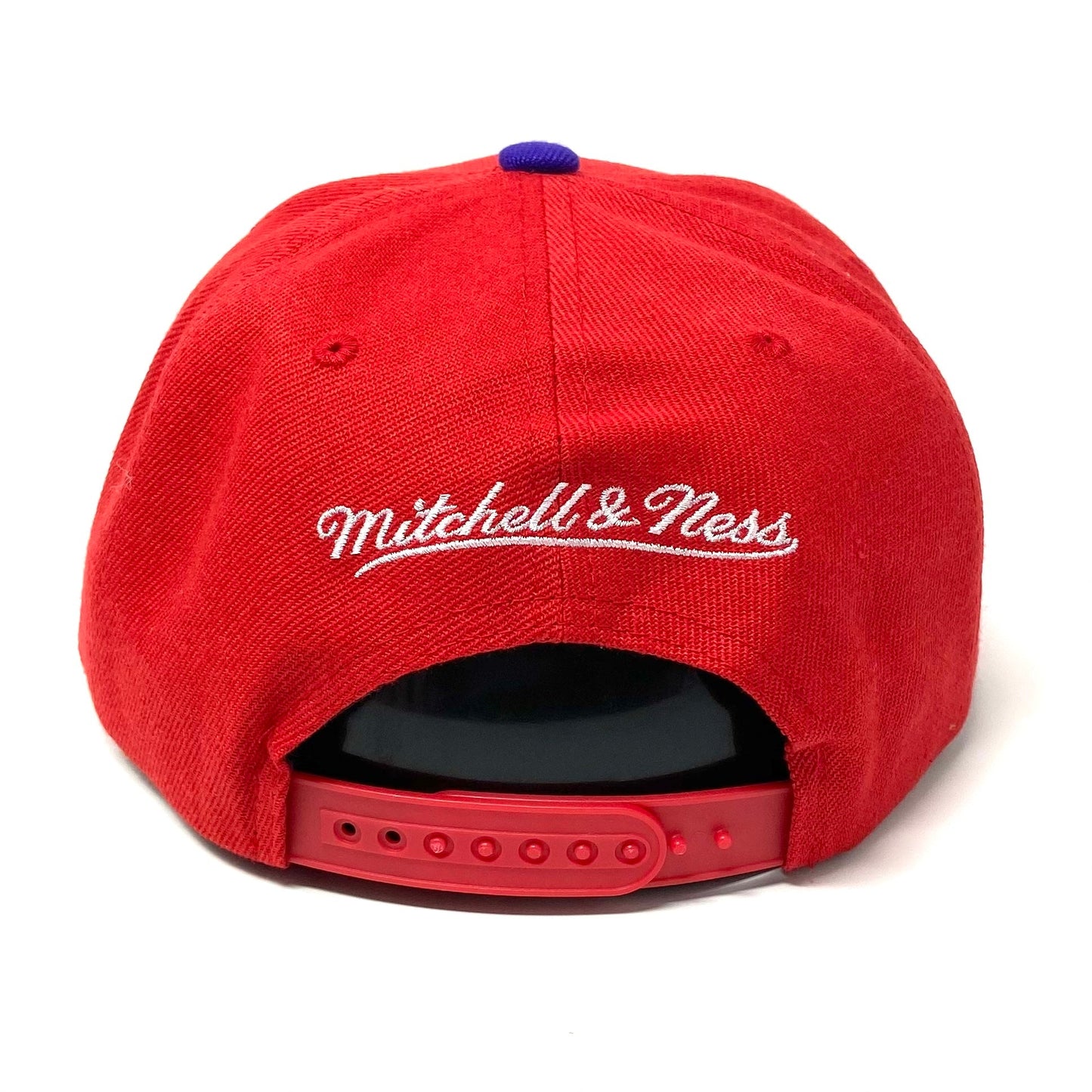 Men's Mitchell & Ness NBA Core Basic Snapback Hwc Raptors - Red-Purple