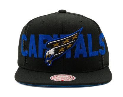 Mitchell & Ness Men's NHL Full Frontal Snapback Vntg Capitals Snapback Caps