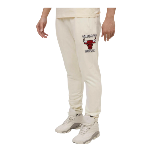 Pro Standard NBA Chicago Bulls Retro Classic Men Sweatpants Eggshell/Red
