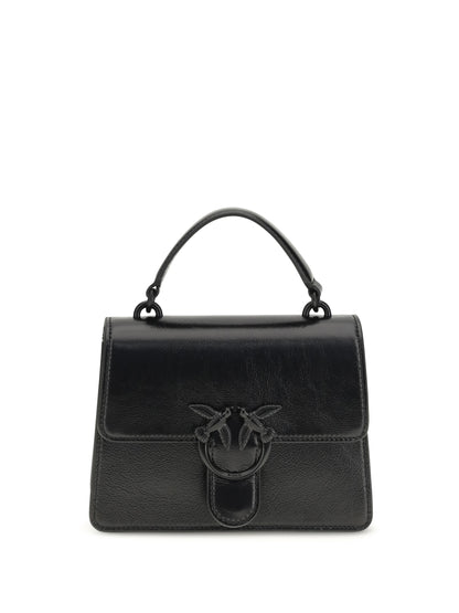 Top-Handle Mini Handbag Love One Black
