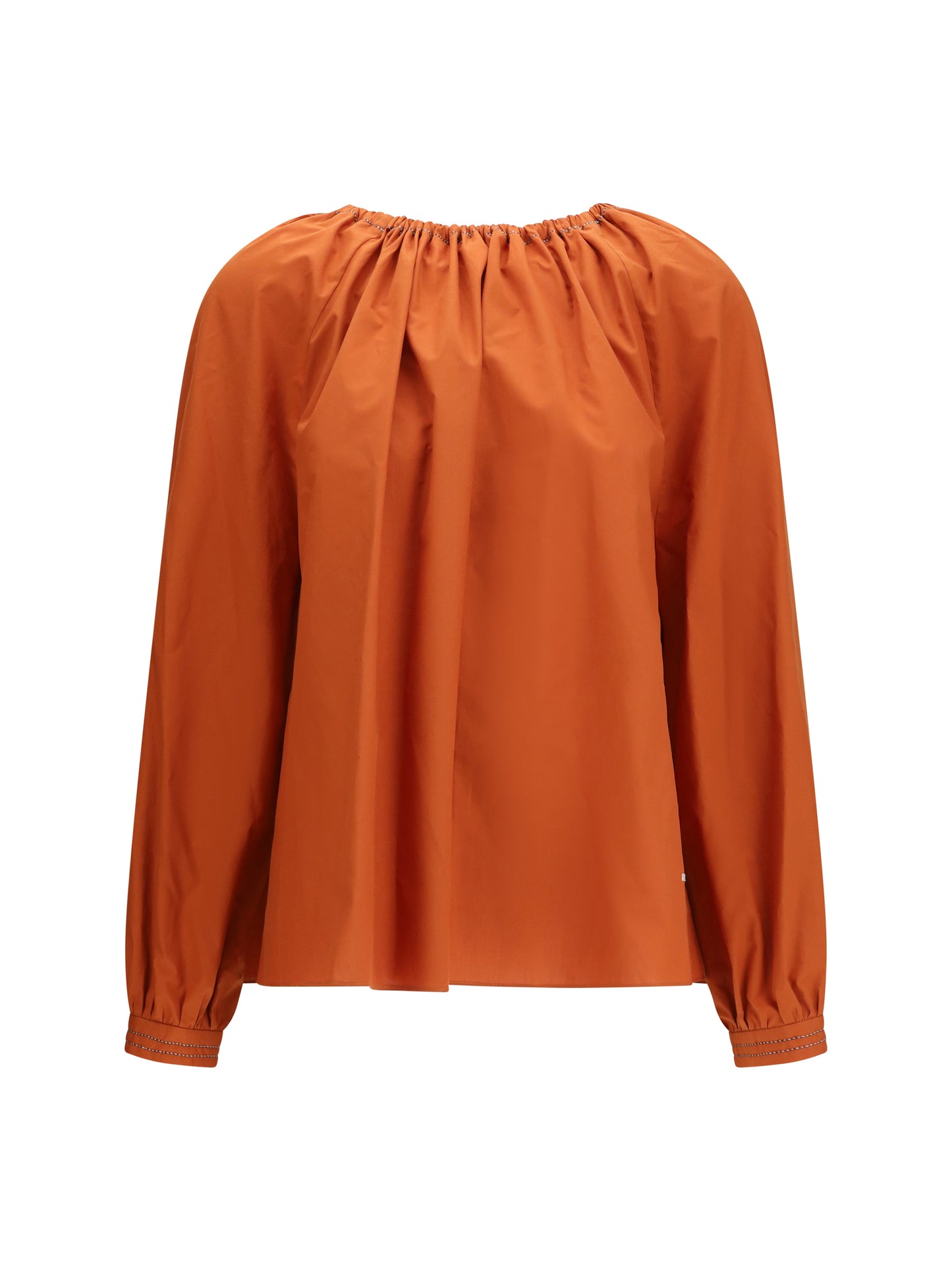Cotton Blouse Rust