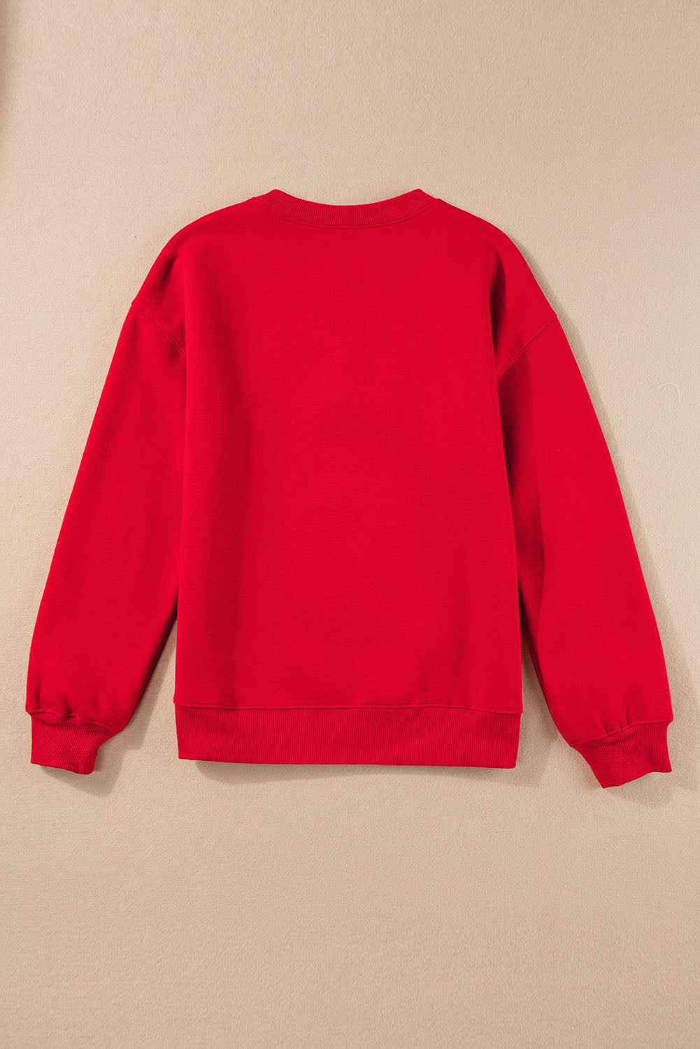 Threaded Pear Clementine Print Valentines Heart Sweatshirt