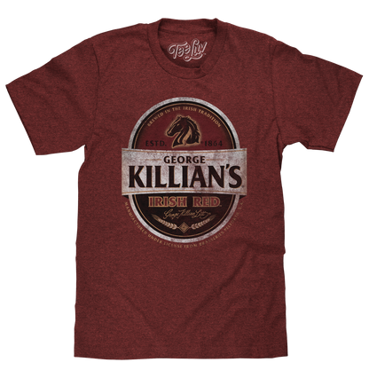 George Killian's Irish Red Lager Logo T-Shirt - Red