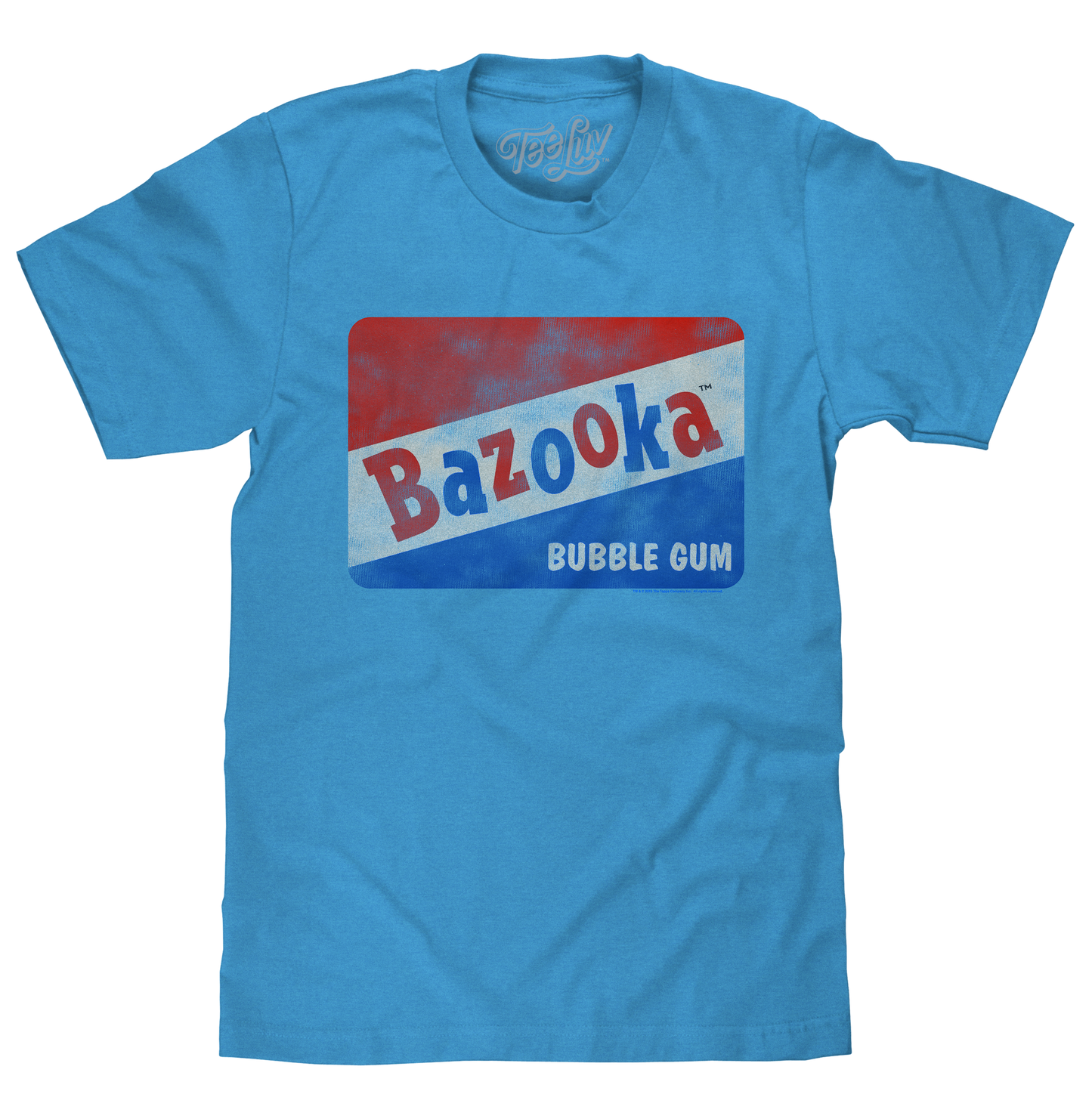 Bazooka Bubble Gum T-Shirt - Blue
