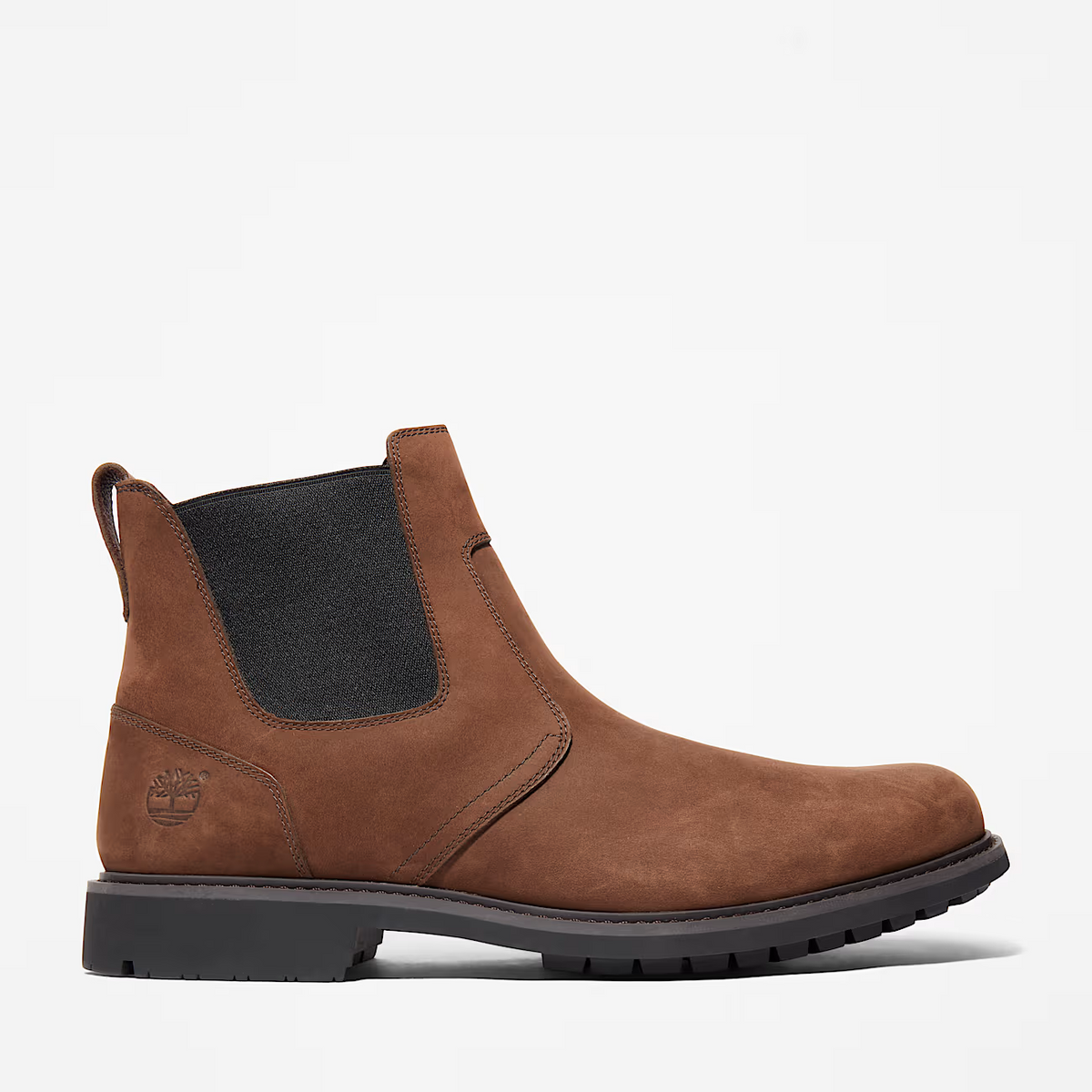 Timberland Stormbucks Waterproof Chelsea Men's Boots — Brown Leather