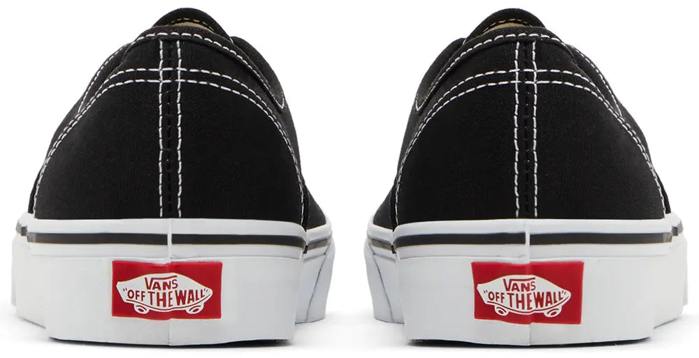 [vn000ee3blk] Mens Vans Ua Authentic Black - Black/white