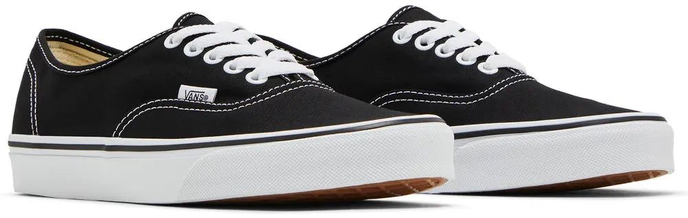 [vn000ee3blk] Mens Vans Ua Authentic Black - Black/white