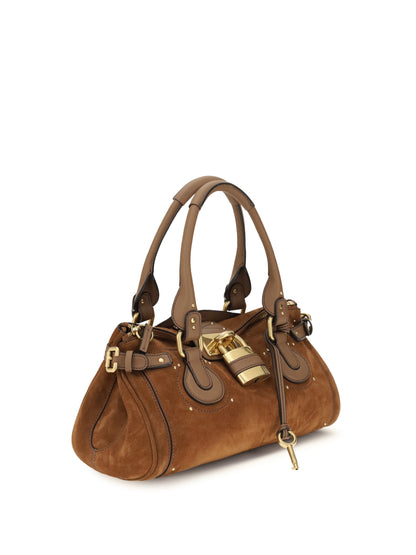 Handbag Paddington Suede Vintage Brown
