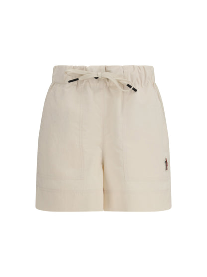 Shorts Embroidered Cream