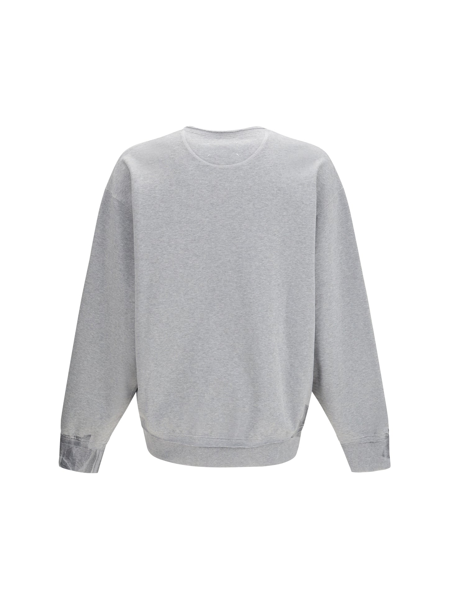 Sweatshirt Taped Jersey Grey Melange