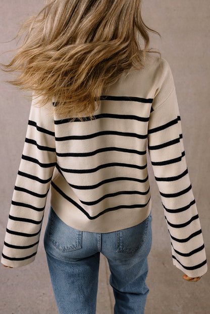 Threaded Pear Genesis Pocket Buttoned Cardigan Sweater