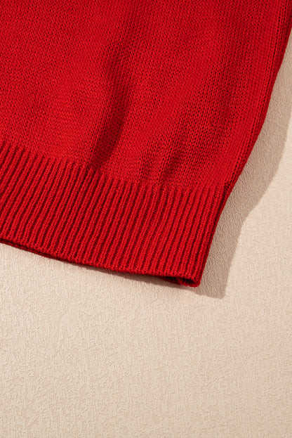 Threaded Pear Isabella Sleeves Christmas Turtleneck Sweater