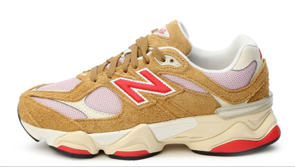 Grade School New Balance 9060 - Great Plains/True Red