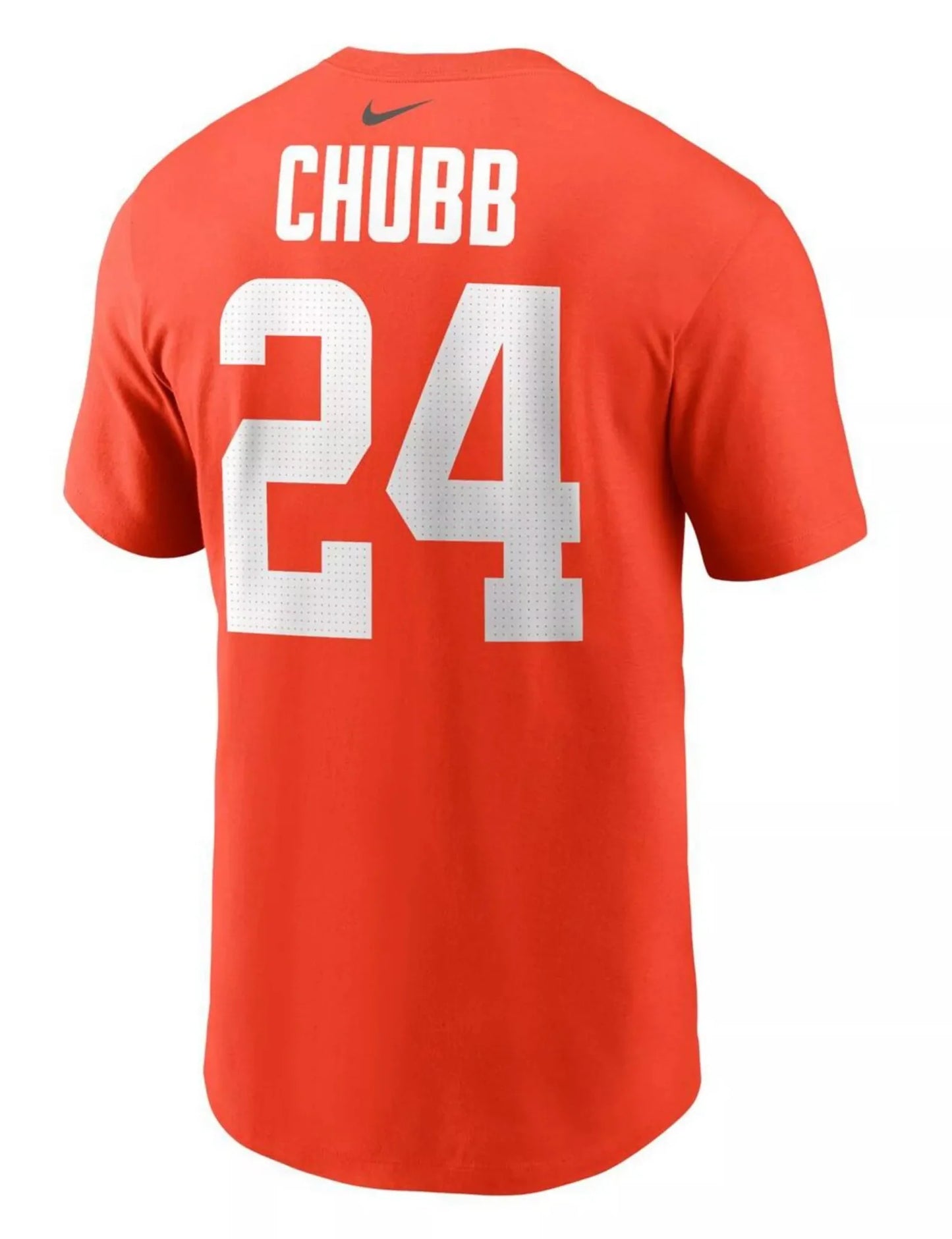 Nike Men's Nick Chubb Orange Cleveland Browns T-Shirt