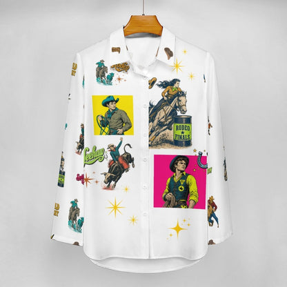 Baha Ranch The Last Roundup Button Up Blouse