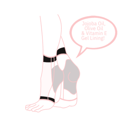 Moisturizing Spa Socks | Hydrating Gel Socks for Dry Feet