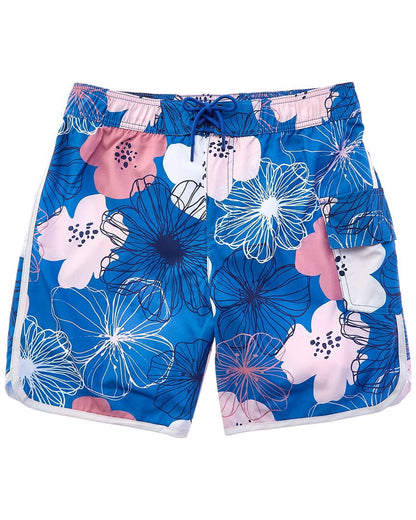FLOWER SKETCH/ BLUE-