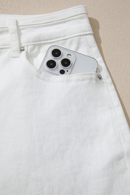Threaded Pear Zariyah Color Loose Casual Jeans