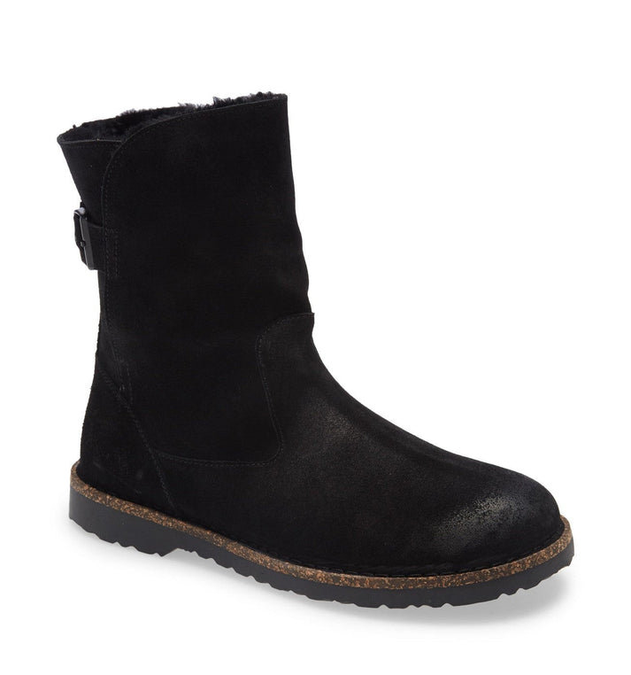 Birkenstock Uppsala Shearling Suede Leather Black main image 1