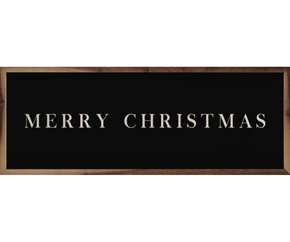 Kendrick Home Merry Christmas Caps Black