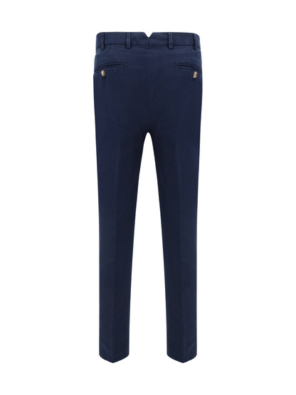 Pants Dyed Cotton Navy