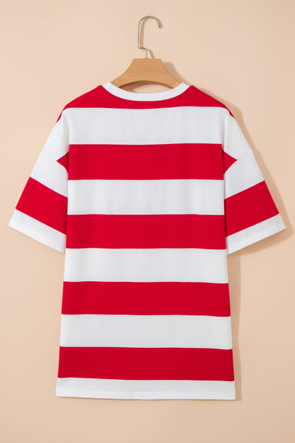 Threaded Pear Tiana Block Oversize Tunic Tee