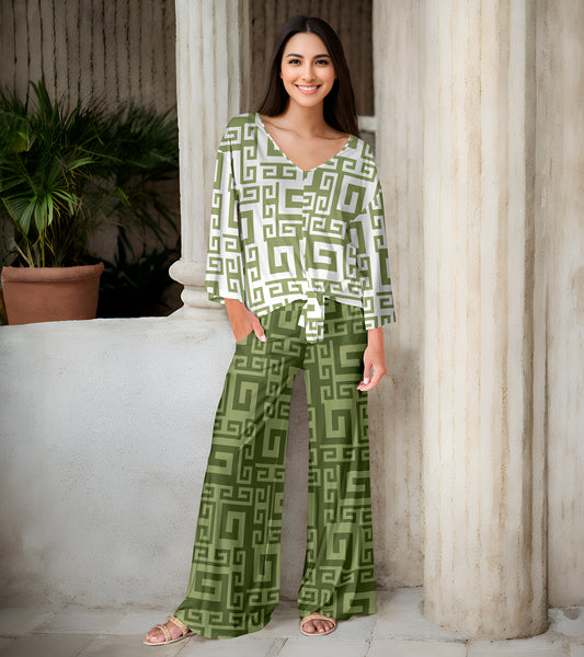 White and Green-
