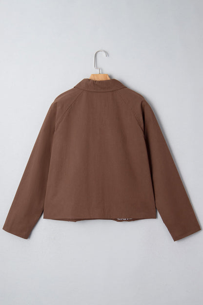 Threaded Pear Zaniyah Liner Patchwork Chic Jacket