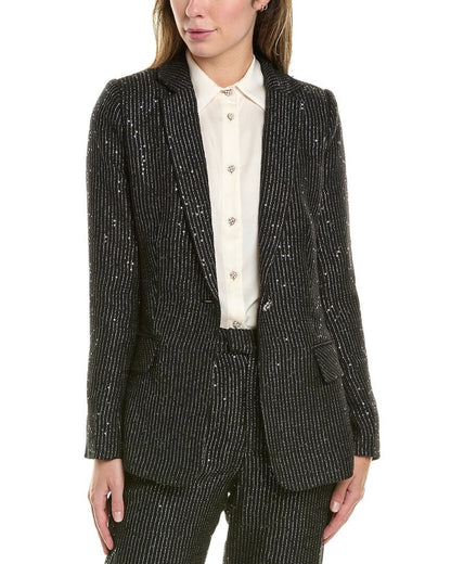 SPARKLE STRIPE TWEED-