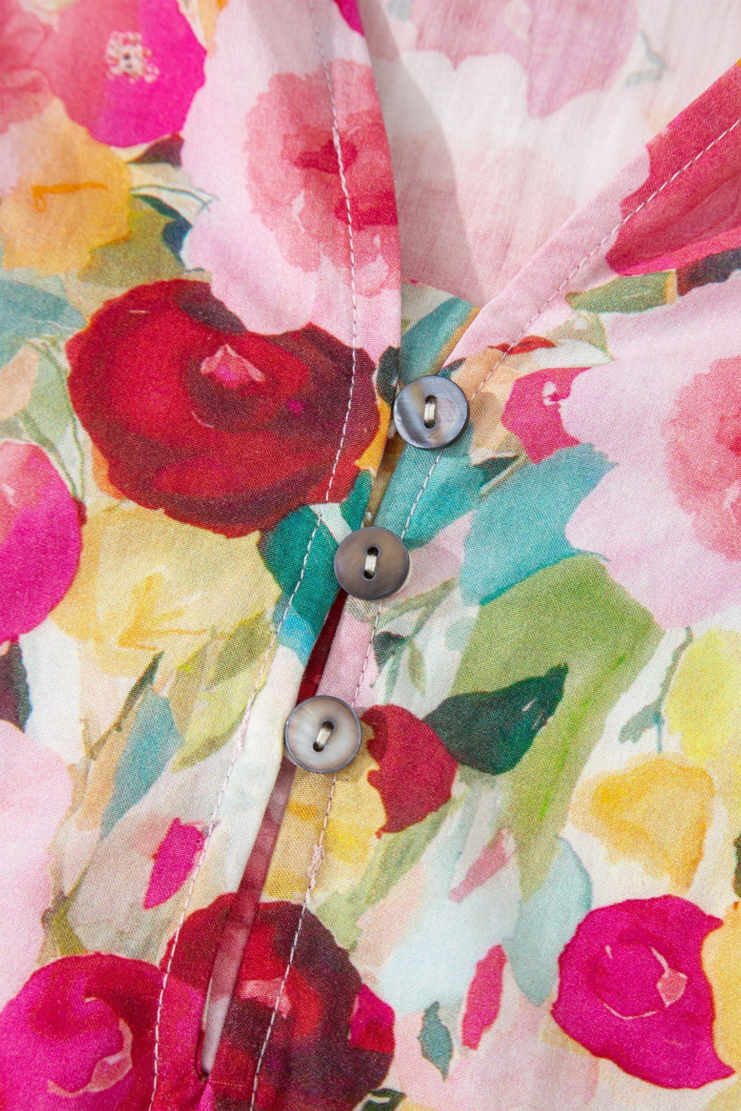 Threaded Pear Charleigh Puff Short Sleeve Blouse