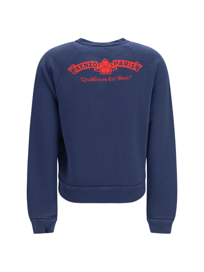Sweatshirt Paris Emblem Blue/Black