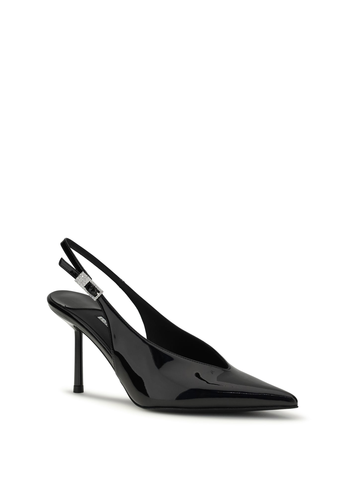 Slingback Pumps Clivage Black Patent