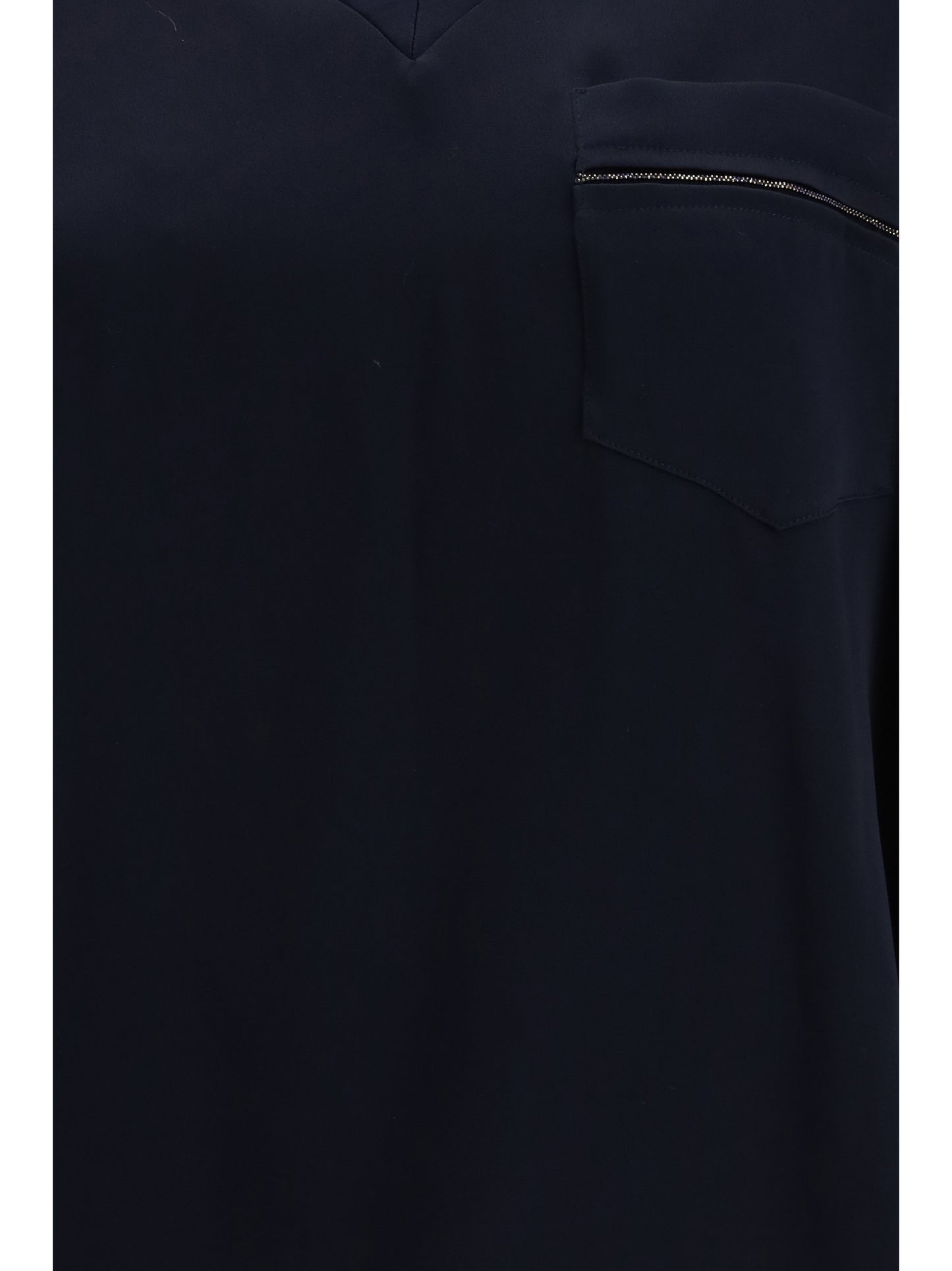 T-Shirt V-Neck Midnight Blue
