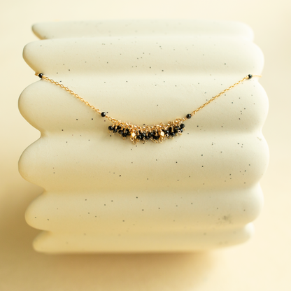 Black Spinel Reign Necklace