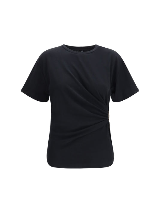 T-Shirt Mary Draped Black