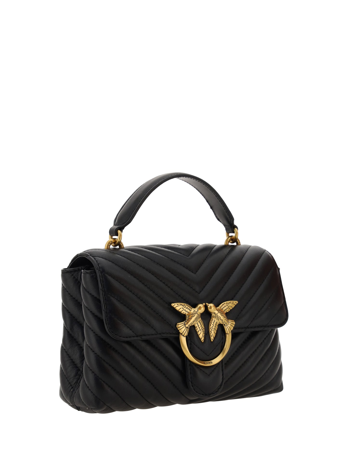 Handbag Love Lady Mini Black/Antique Gold