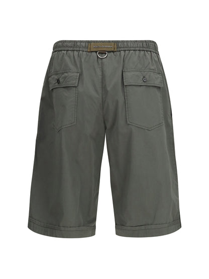 Shorts Drawstring Pocket Dark Grey