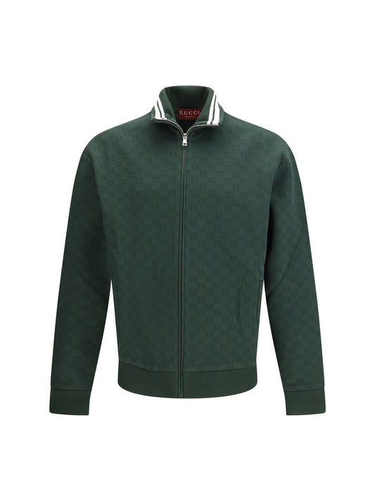 Jacket Technical Jersey Zip Deep Emerald