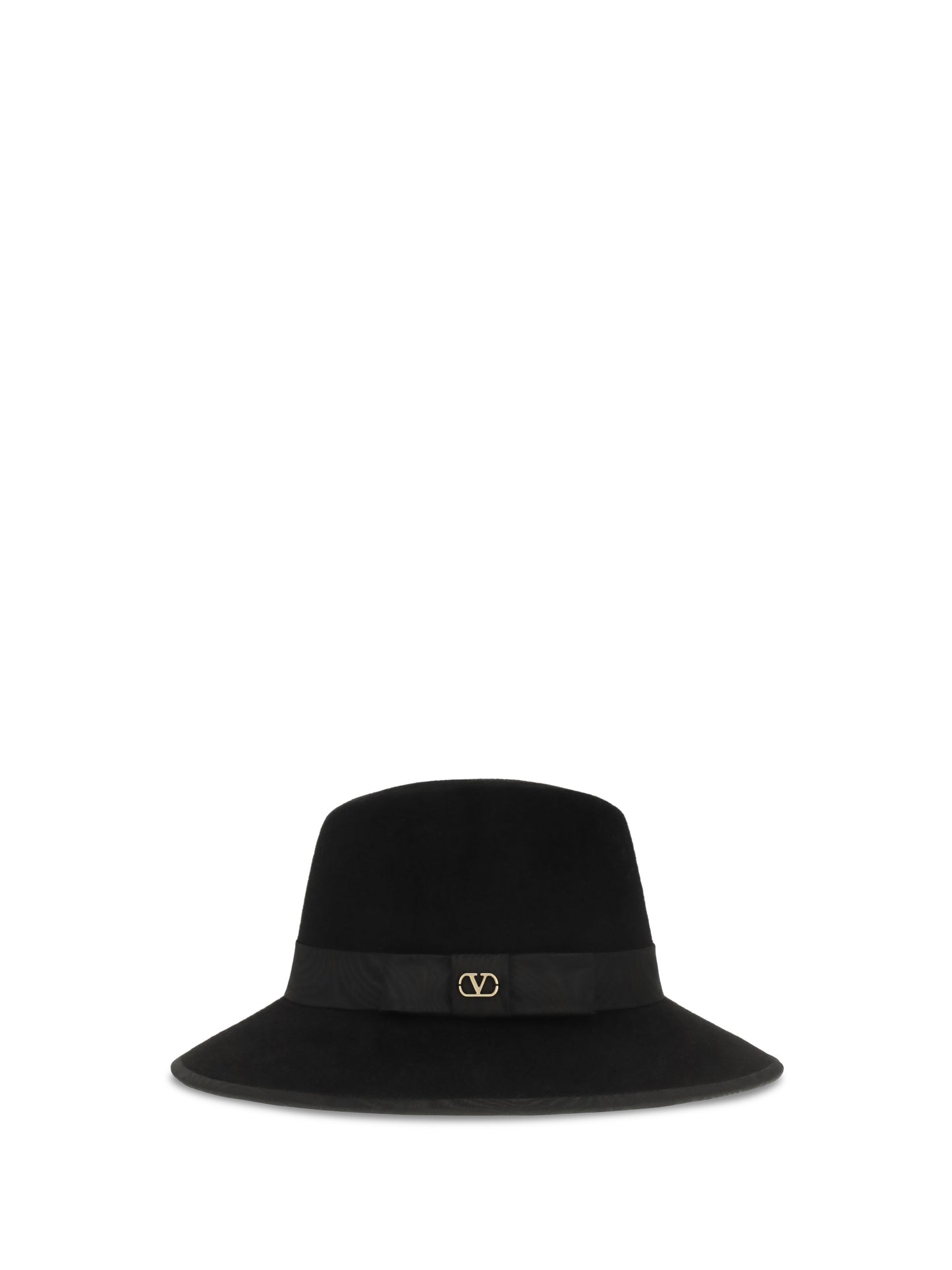 Hat VLogo Signature Black/Antique Light Gold