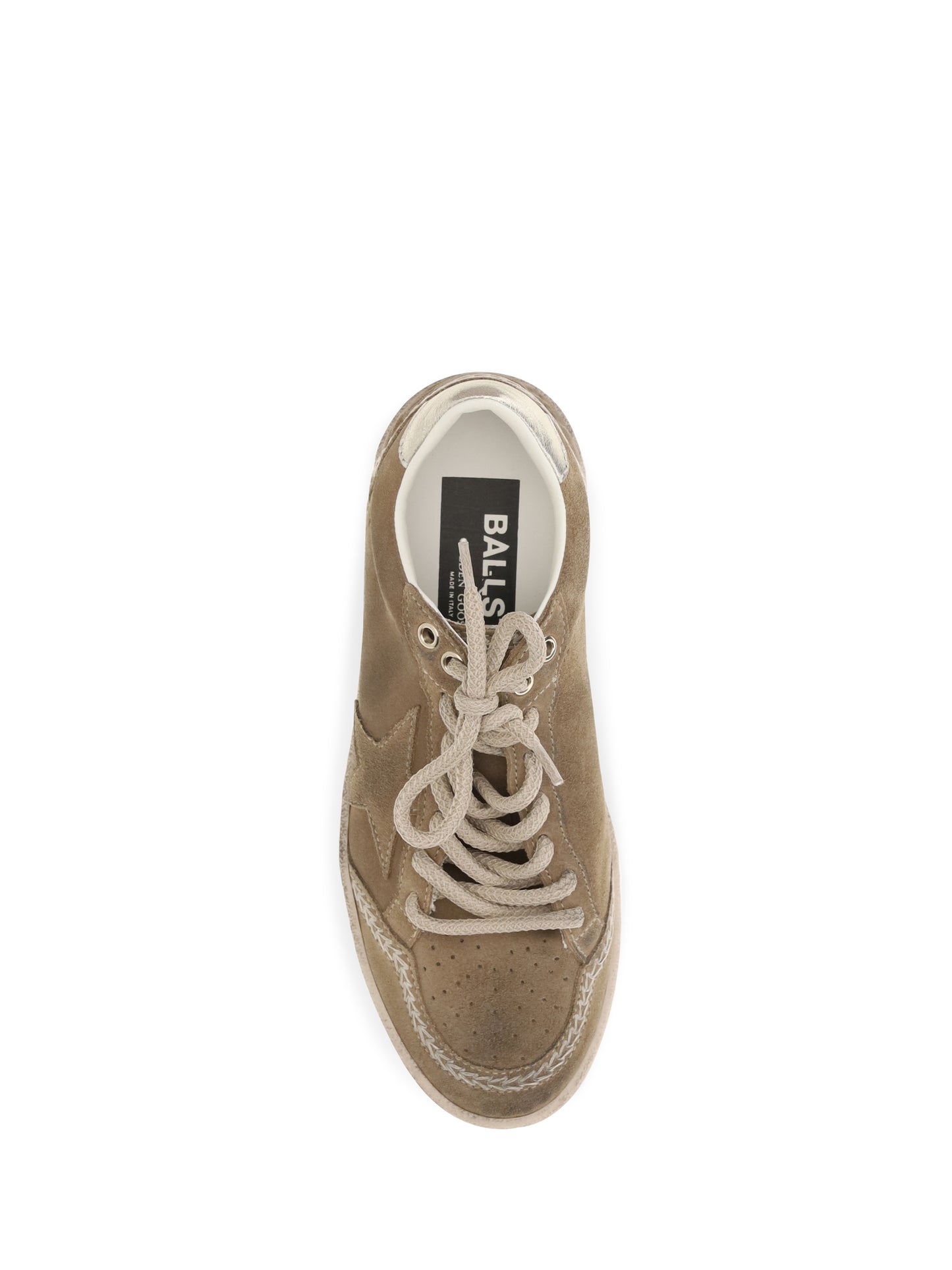 Sneakers Ball Star Tobacco/Gold