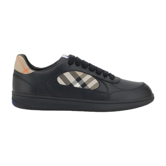 Leather Sneakers Black/Sand