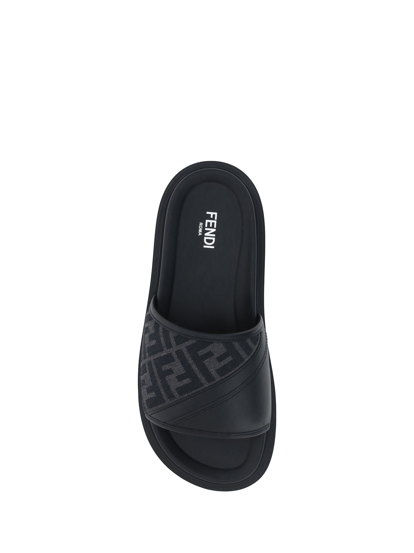 Slide Sandals Black/Grey