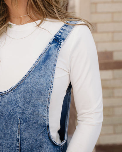 Jett Pocket Denim Romper
