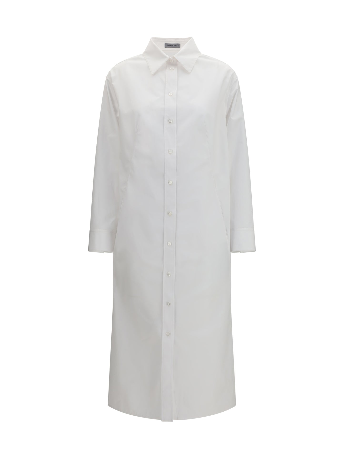 Long Shirt Dress White