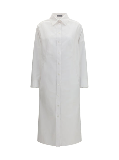 Long Shirt Dress White