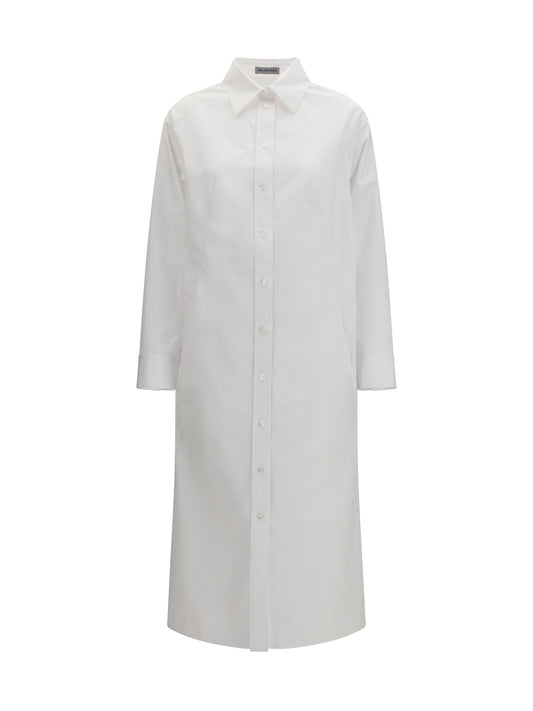 Long Shirt Dress White