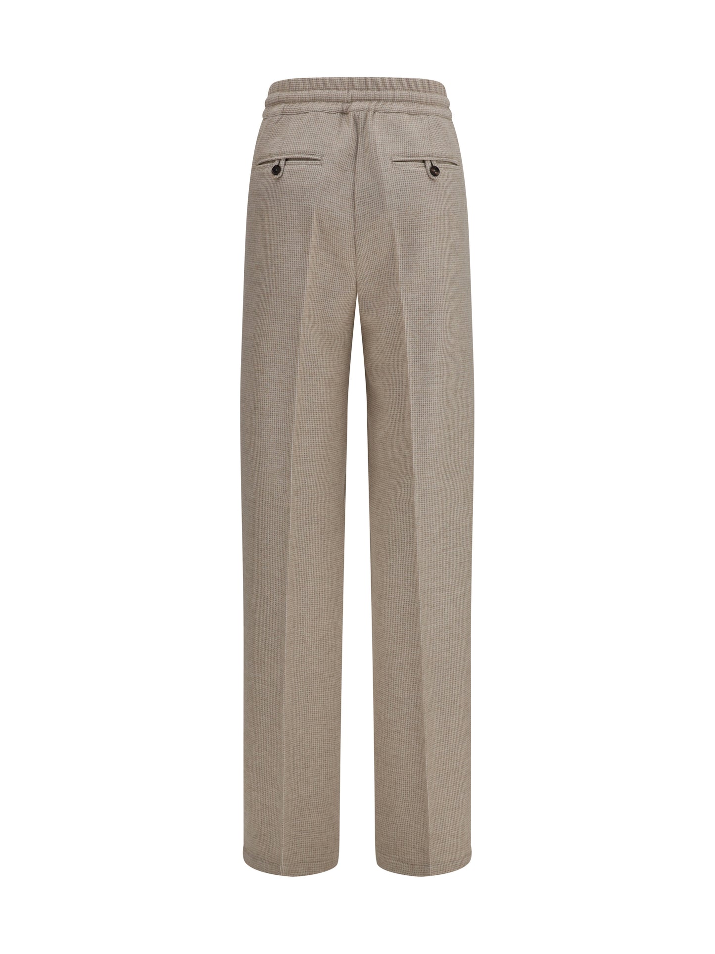 Cashmere Drawstring Pants Taupe