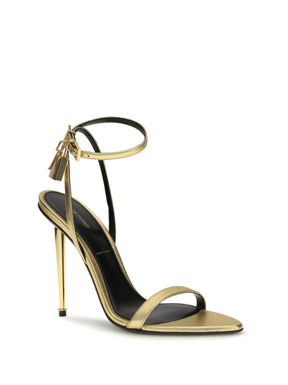 Sandals Lambskin Gold