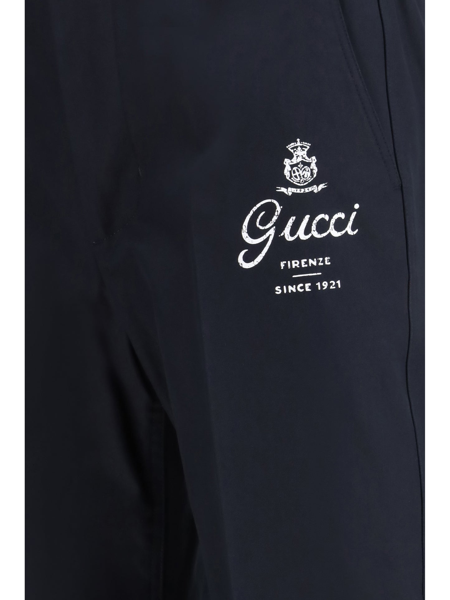 Trousers Ink Cotton Twill