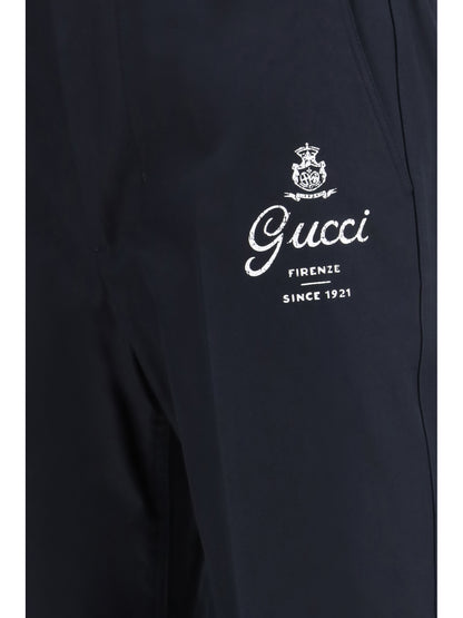 Trousers Ink Cotton Twill